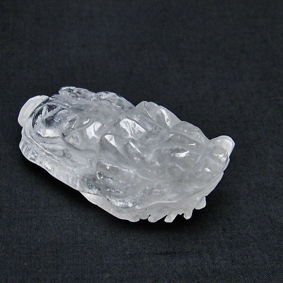 ヒマラヤ水晶龍亀 置物 [t261-1196]