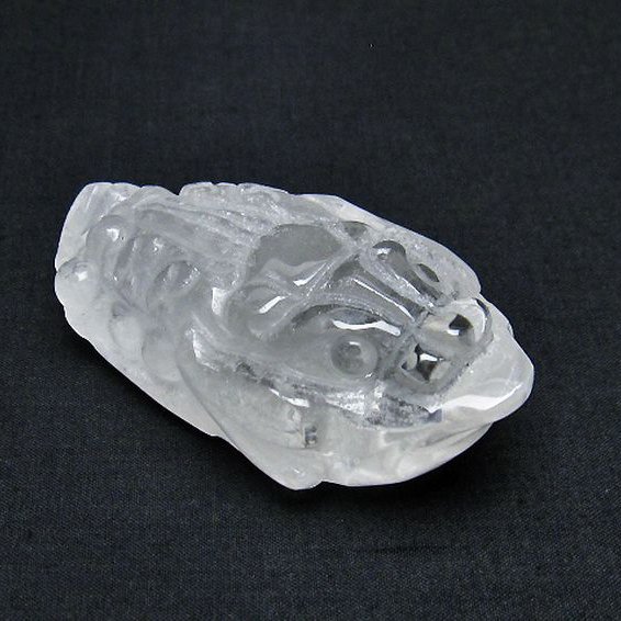 ヒマラヤ水晶金蟾[T261-1236]