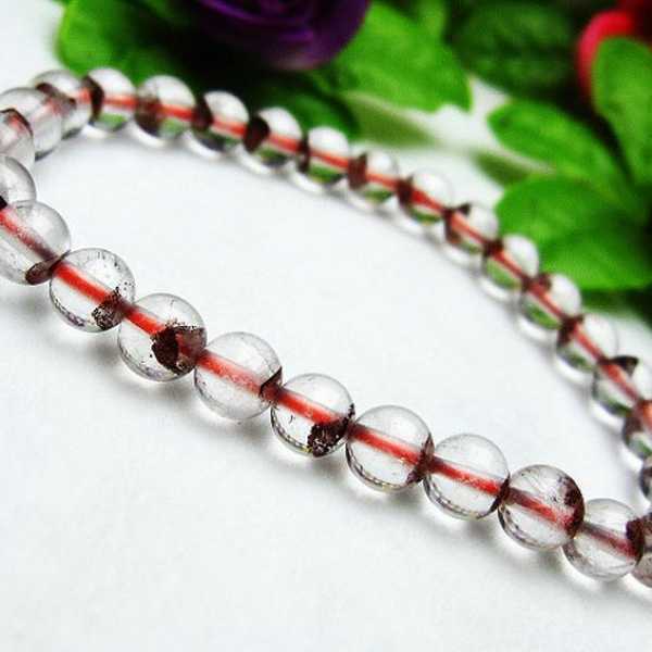 レッドファントム ブレスレット 6mm [T262-244]