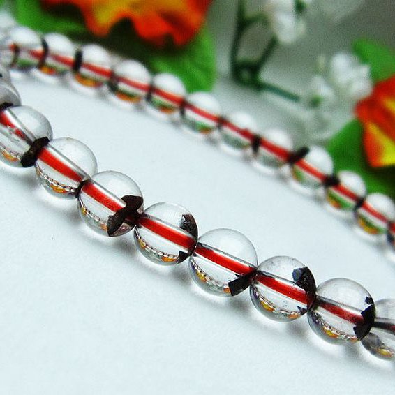 レッドファントム ブレスレット 6mm [T262-403]