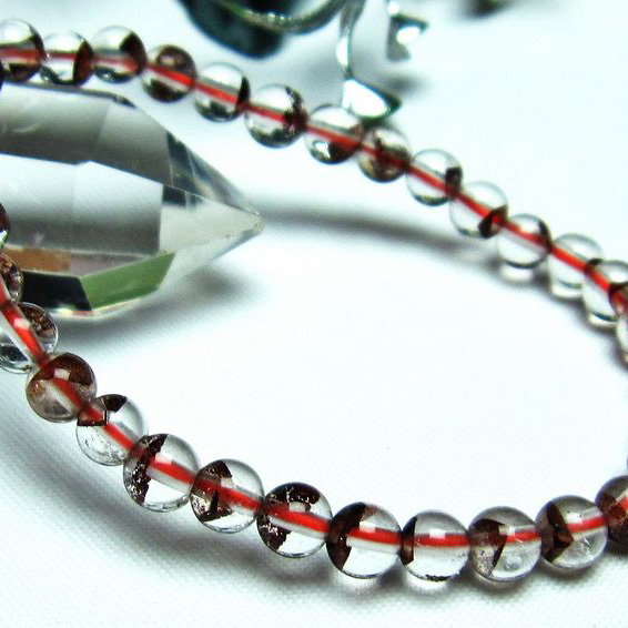 レッドファントム ブレスレット 5mm [T262-645]