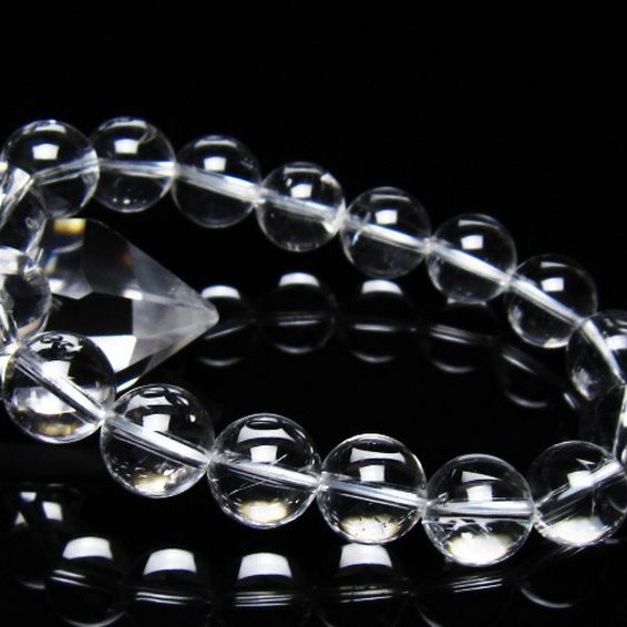 ヒマラヤ水晶 ブレスレット 12mm [t263-4415]