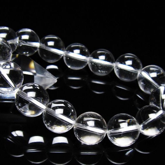 ヒマラヤ水晶 ブレスレット 14mm [t263-4461]