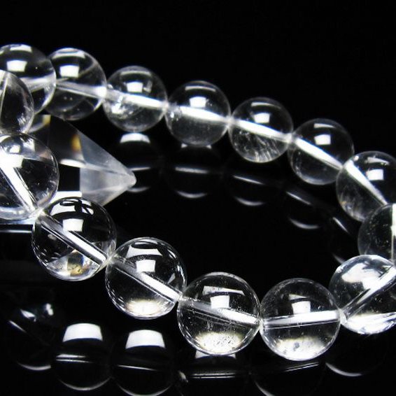 ガーデン水晶 ブレスレット 14mm [t263-4468]