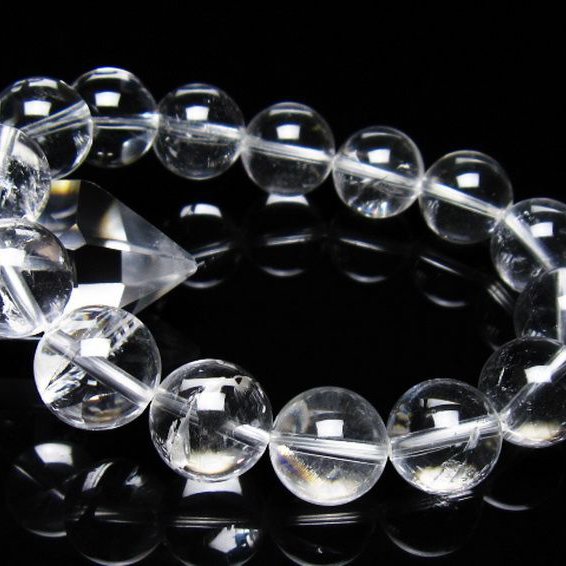 ヒマラヤ水晶 ブレスレット 15mm [t263-4473]