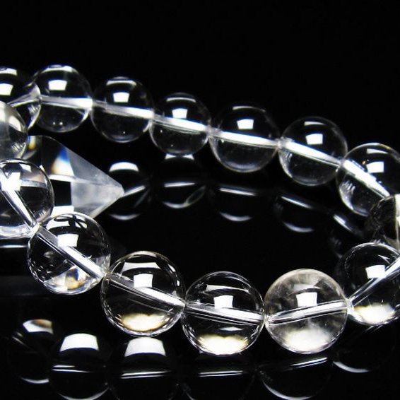 ヒマラヤ水晶 ブレスレット 15mm [t263-4475]