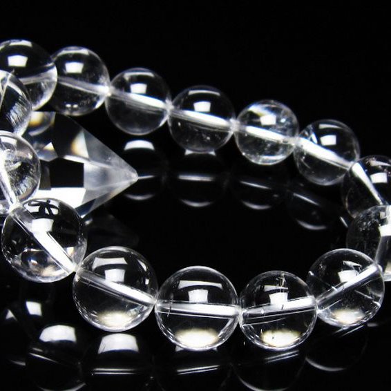 ヒマラヤ水晶 ブレスレット 14mm [t263-4482]