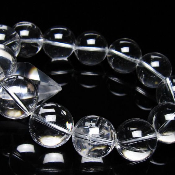 ヒマラヤ水晶 ブレスレット 18mm [t263-4499]