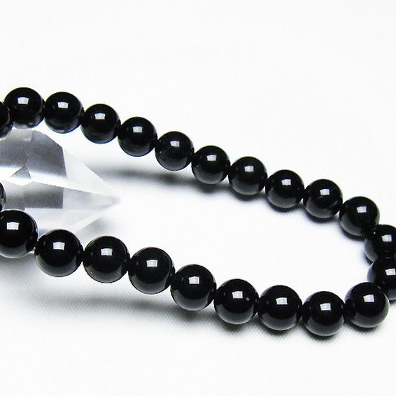 ゴールドキャッツアイオブシディアン ブレスレット 8mm [T265-1929]