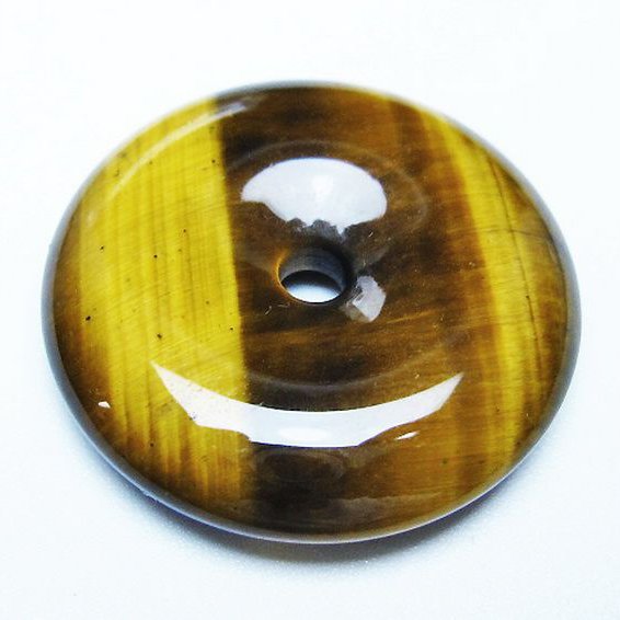 タイガーアイ※黄虎目石平安扣[T267-1169]