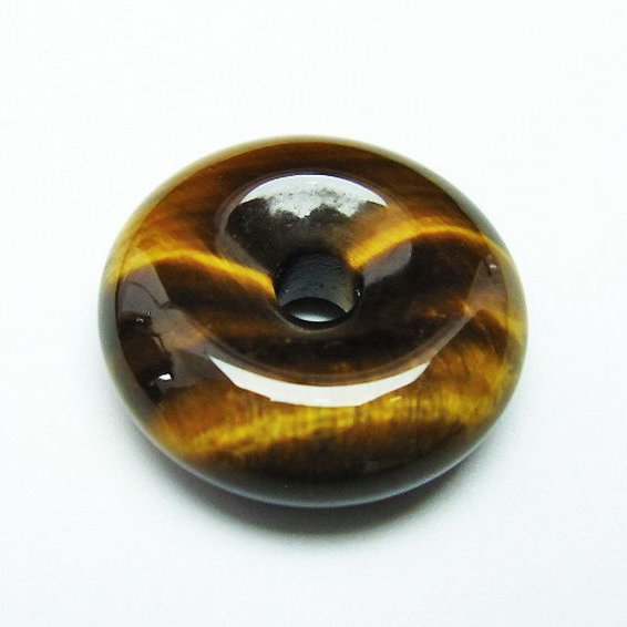 タイガーアイ※黄虎目石平安扣[T267-895]