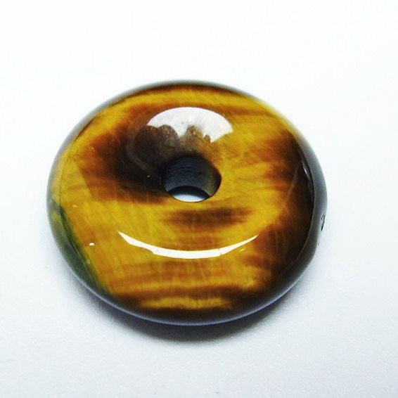 タイガーアイ※黄虎目石平安扣[T267-964]
