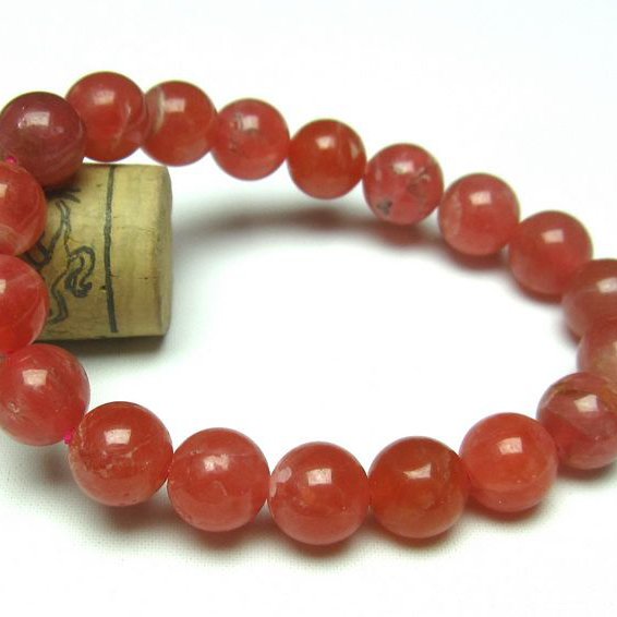 インカローズ ロードクロサイト ブレスレット 10mm [T27-2358]