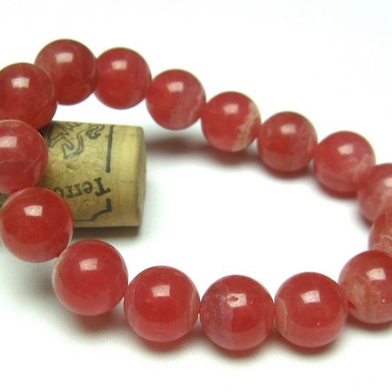 インカローズ ロードクロサイト ブレスレット 13mm [T27-2372]