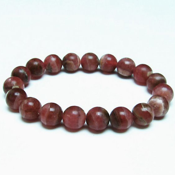 インカローズ ロードクロサイト ブレスレット 10mm [T27-2416]