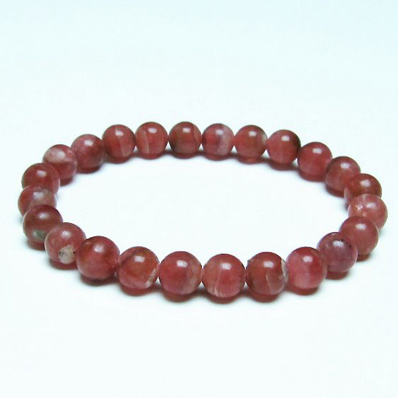 インカローズ ロードクロサイト ブレスレット 8mm [T27-2422]