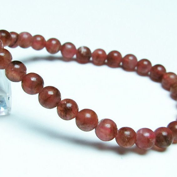 インカローズ ロードクロサイト ブレスレット 6mm [T27-2428]