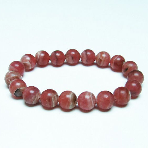 インカローズ ロードクロサイト ブレスレット 10mm [T27-2446]