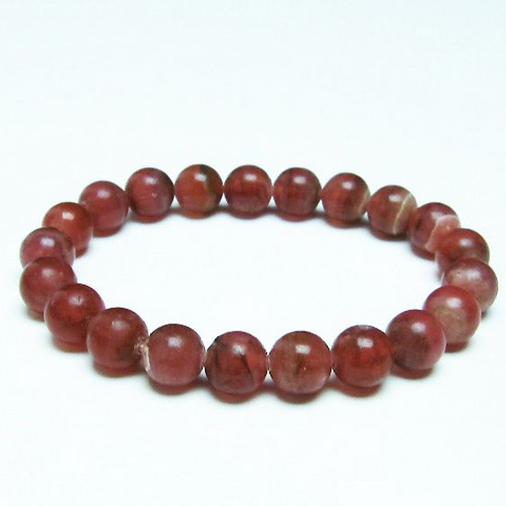 インカローズ ロードクロサイト ブレスレット 9mm [T27-2466]