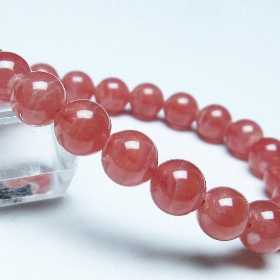 インカローズ ロードクロサイト ブレスレット 9mm [t27-2541]