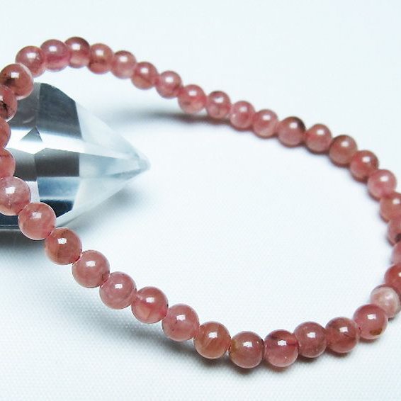 インカローズ ロードクロサイト ブレスレット 5mm [t27-2712]