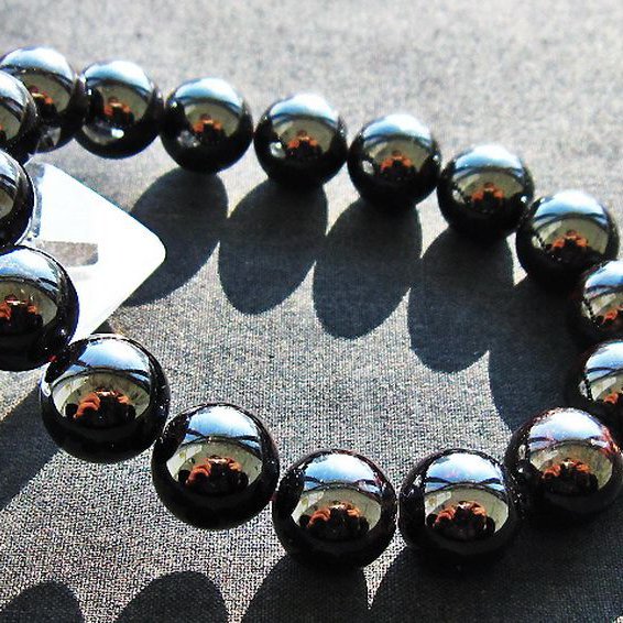 ガーネット ブレスレット 13mm [T271-2896]