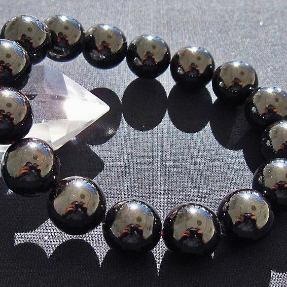 ガーネット ブレスレット 14mm [T271-2988]