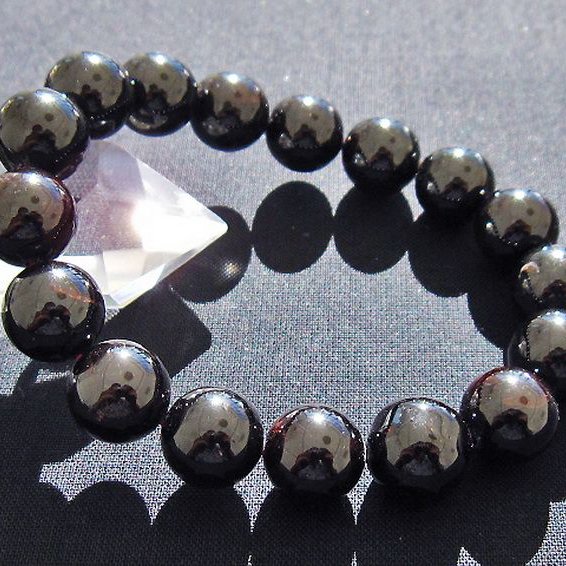 ガーネット ブレスレット 12mm [T271-3000]