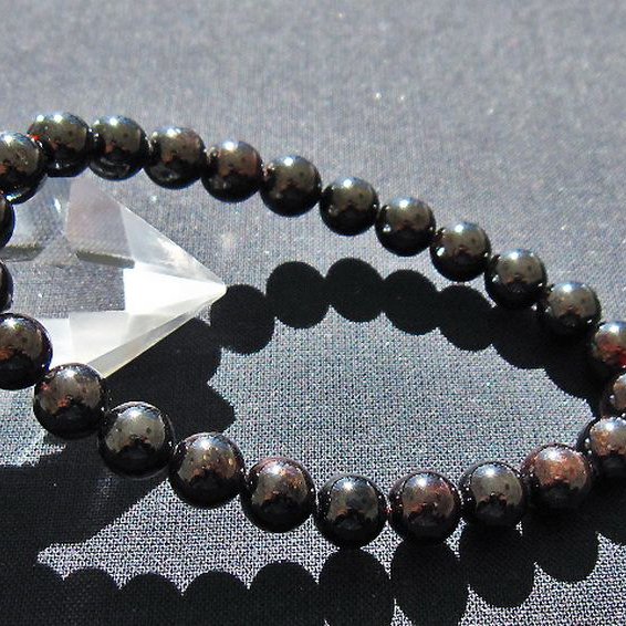 ガーネット ブレスレット 8mm [T271-3060]