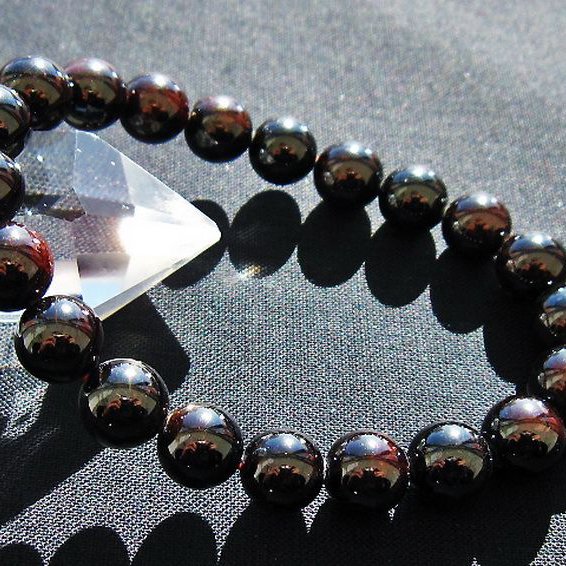 ガーネット ブレスレット 9mm [T271-3204]