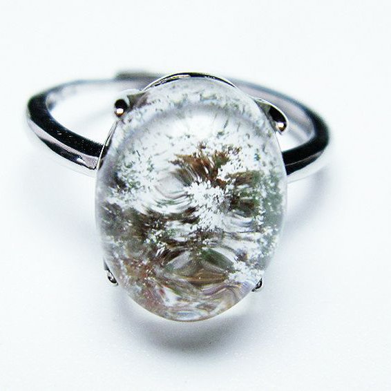 ガーデン （庭園） 水晶 指輪 リング(15号)[T272-3070]