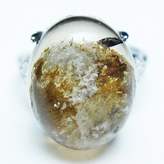 ガーデン （庭園） 水晶 指輪 リング(16号)[T272-3382]