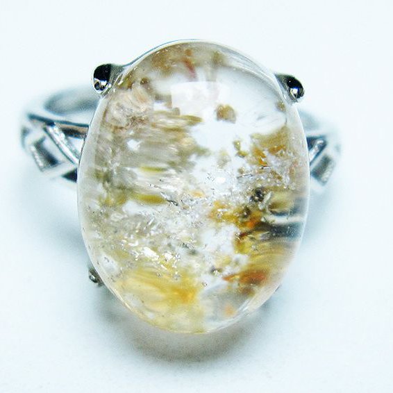 ガーデン （庭園） 水晶 指輪 リング(14号)[T272-3393]