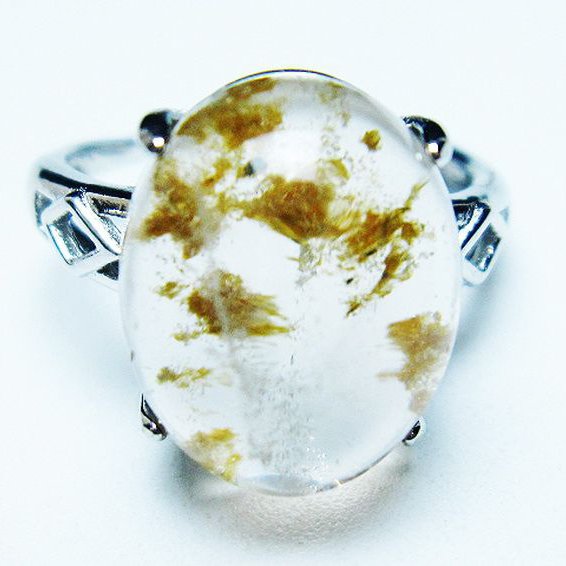 ガーデン （庭園） 水晶 指輪 リング(14号)[T272-3397]