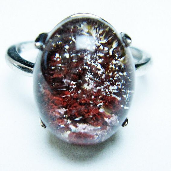 ガーデン （庭園） 水晶 指輪 リング(14号)[T272-3432]