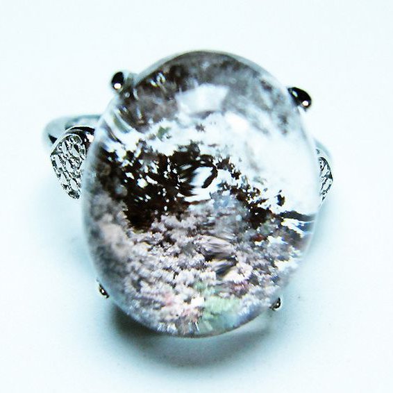 ガーデン （庭園） 水晶 指輪 リング 15号 [t272-3550]