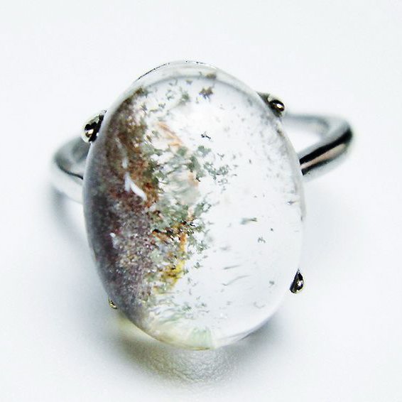 ガーデン （庭園） 水晶 指輪 リング(12号) [t272-3561]