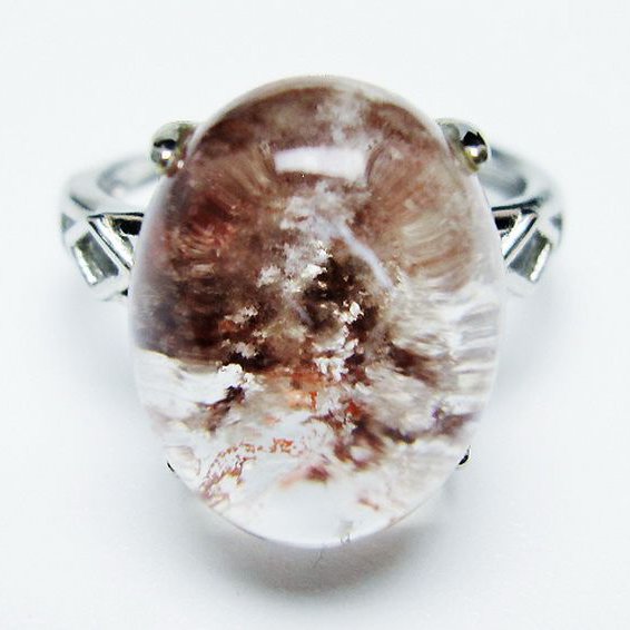 ガーデン （庭園） 水晶 指輪 リング(13号) [t272-3615]