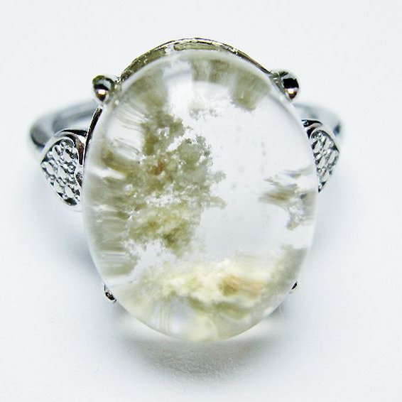 ガーデン （庭園） 水晶 指輪 リング(17号) [t272-3630]