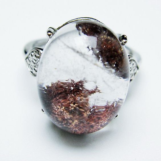 ガーデン （庭園） 水晶 指輪 リング(15号) [t272-3641]