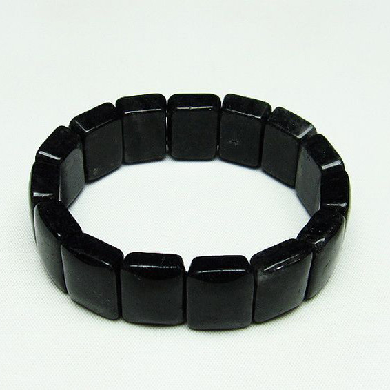 ブラックルチルクォーツ バングル [T274-1693]