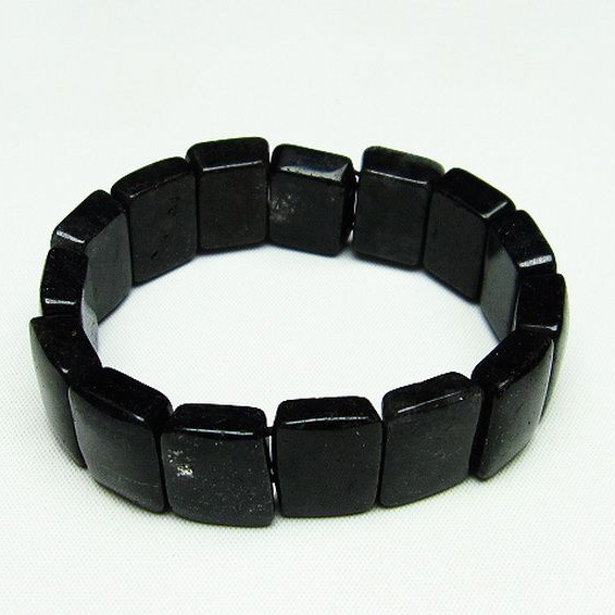 ブラックルチルクォーツ バングル [T274-1694]