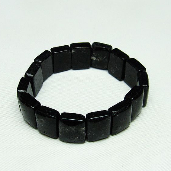 ブラックルチルクォーツ バングル [T274-1726]