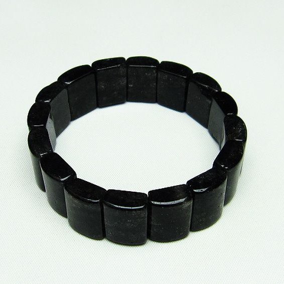 ブラックルチルクォーツ バングル [T274-1740]