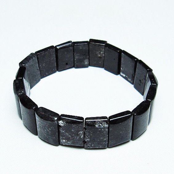 ブラックルチルクォーツ バングル [T274-1840]