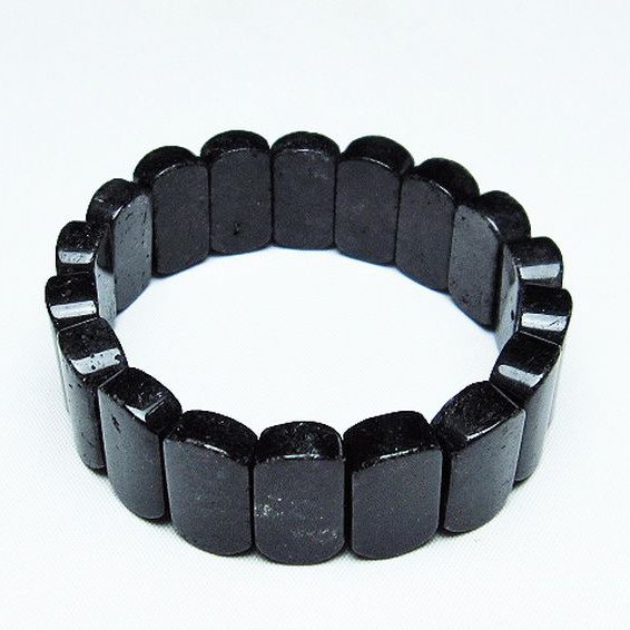 ブラックルチルクォーツ バングル [T274-1844]