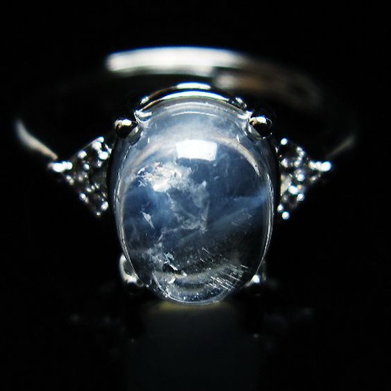 エンジェルラダークォーツ 指輪 (15号)[T275-22467]