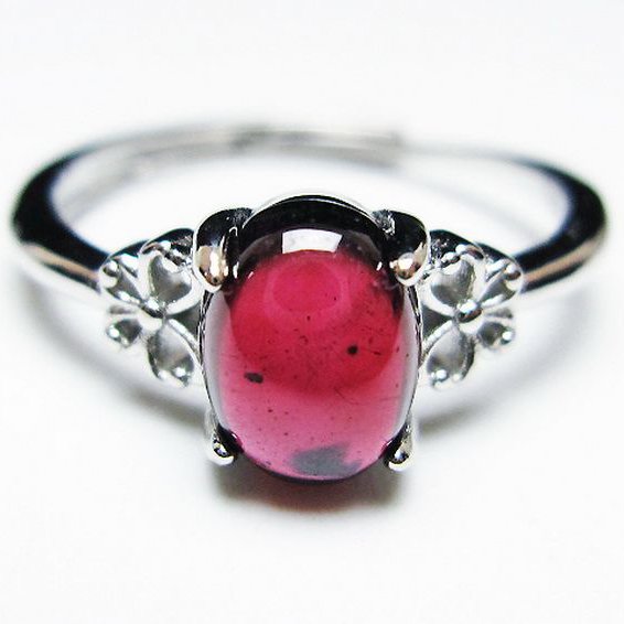 キャンディピンク ガーネット 指輪 (15号) [t275-22598]