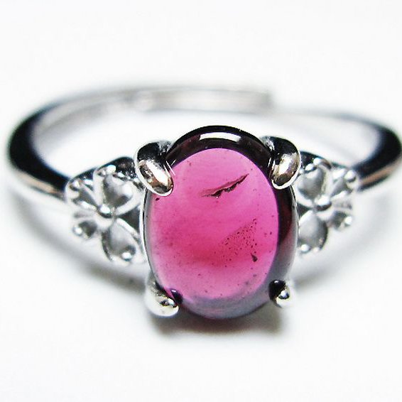 キャンディピンク ガーネット 指輪 (14号) [t275-22608]