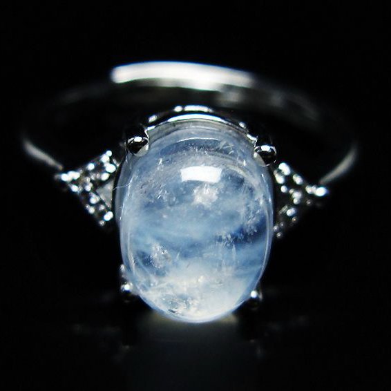 エンジェルラダークォーツ 指輪 (17号) [t275-22789]